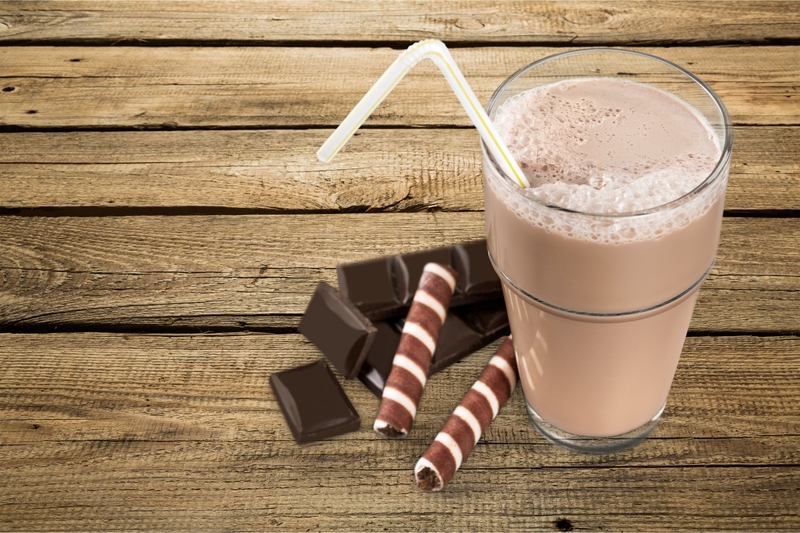 Milk shake. Milk shake